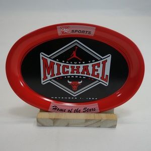 Ohio Arts Michael Jordan "A Salute To Michael Jordan 23" Retirement Night Plate